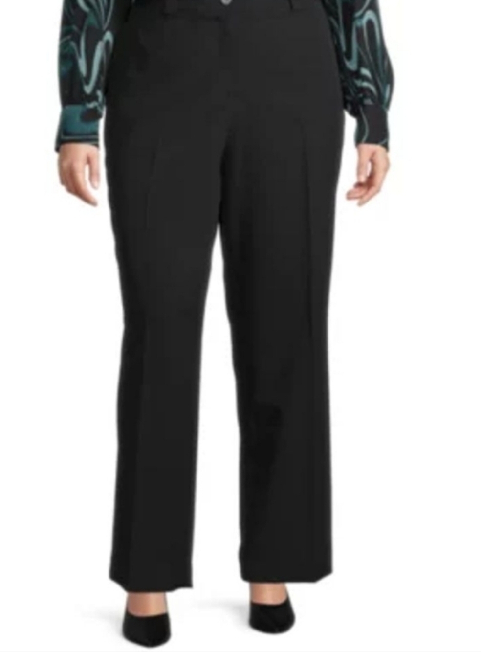 Worthington Black Straight Leg Pants